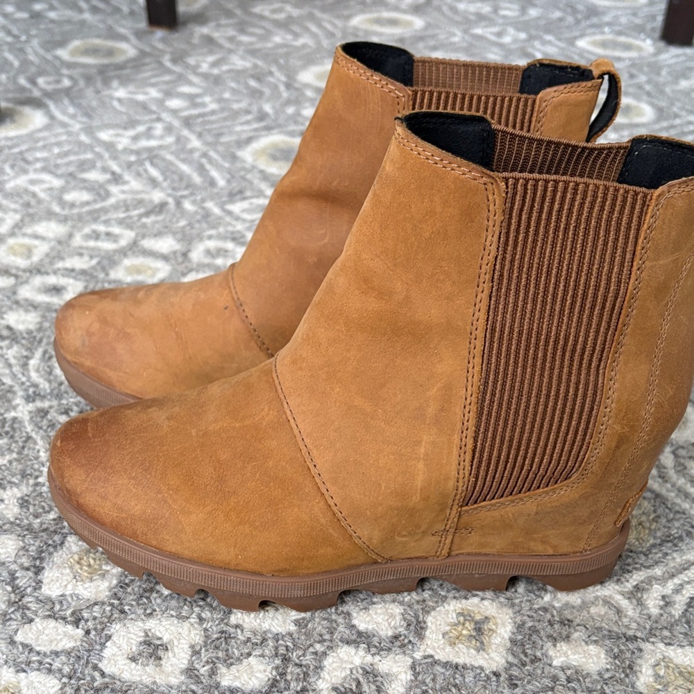 Sorel Joan of Arch - Leather Ankle Boots